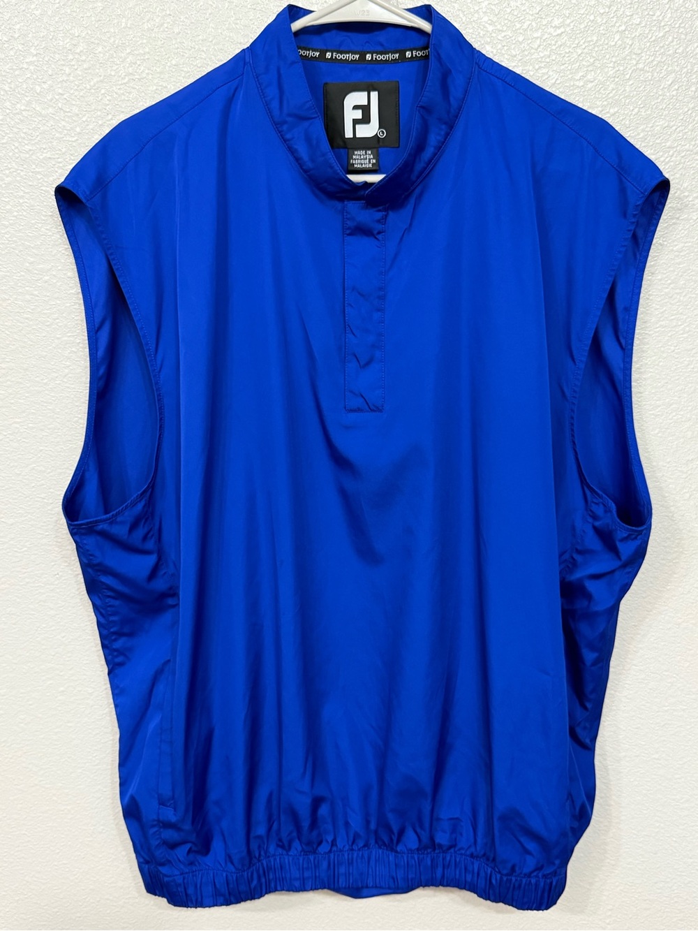 FootJoy Men’s Sleeveless Golf Vest - Royal Blue